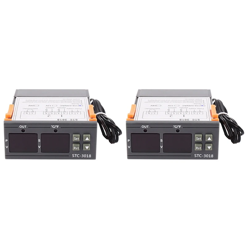 

2 шт., цифровой измеритель температуры и влажности, 110-220 В, 10 А