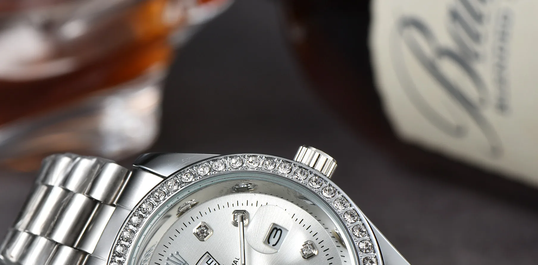 

Luxury Brand quartz women Watches Quartz Watch Stainless Steel Strap wristwatch classic business dress men watch