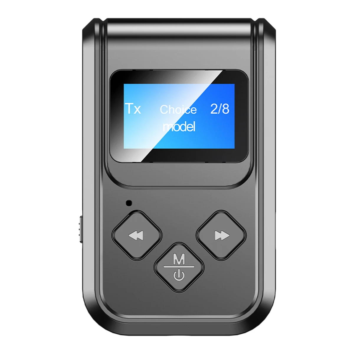 Приемник-передатчик 2 в 1 BT5.0 беспроводной аудио адаптер с ЖК-дисплеем для ПК ТВ