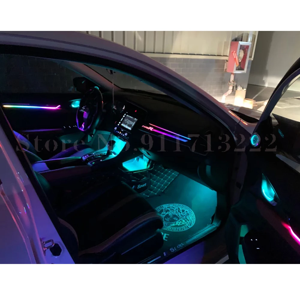Светодиодная лампа для Honda Civic 2016 2017 2018 2019 2020 64 цвета |