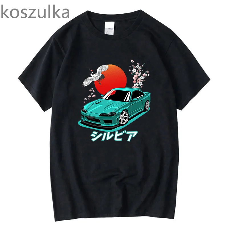 Футболка мужская с рисунком японского аниме милая Повседневная футболка