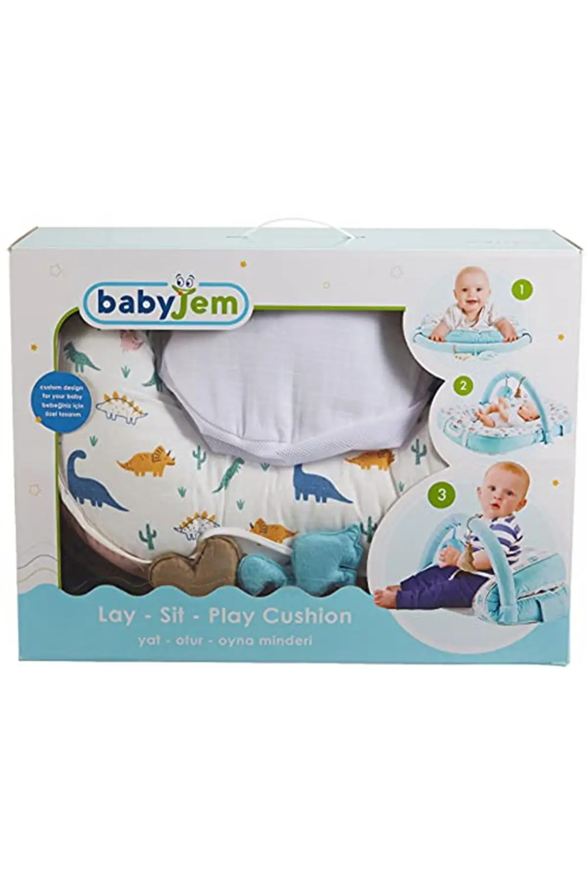

Brand: Babyjem Yacht/Sit/Play Cushion Dino Pink Category: Other Room Accessories