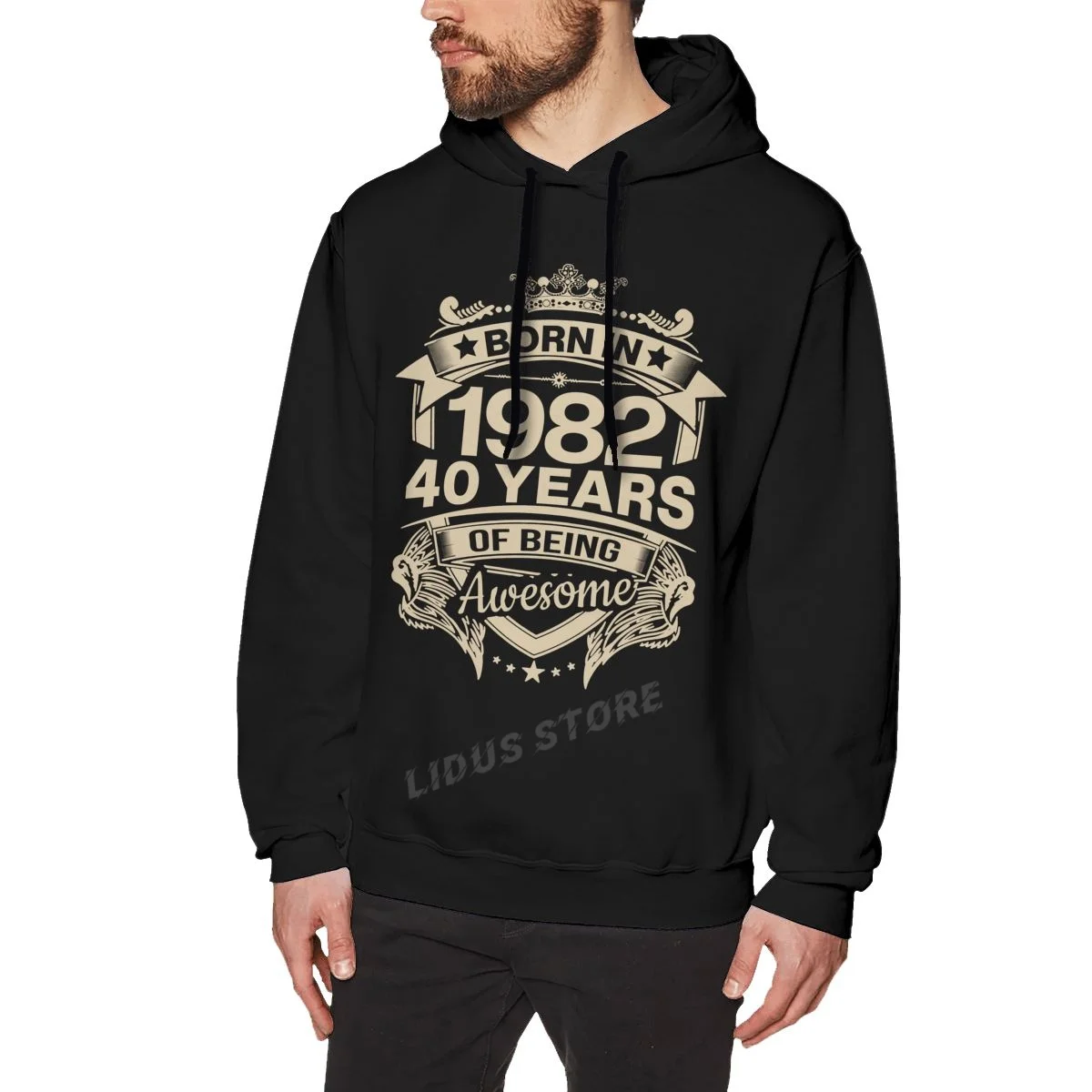 

Born In 1982 40 Years For 40th Birthday Gift Hoodie Sweatshirts Harajuku Creativity Streetwear Hoodies