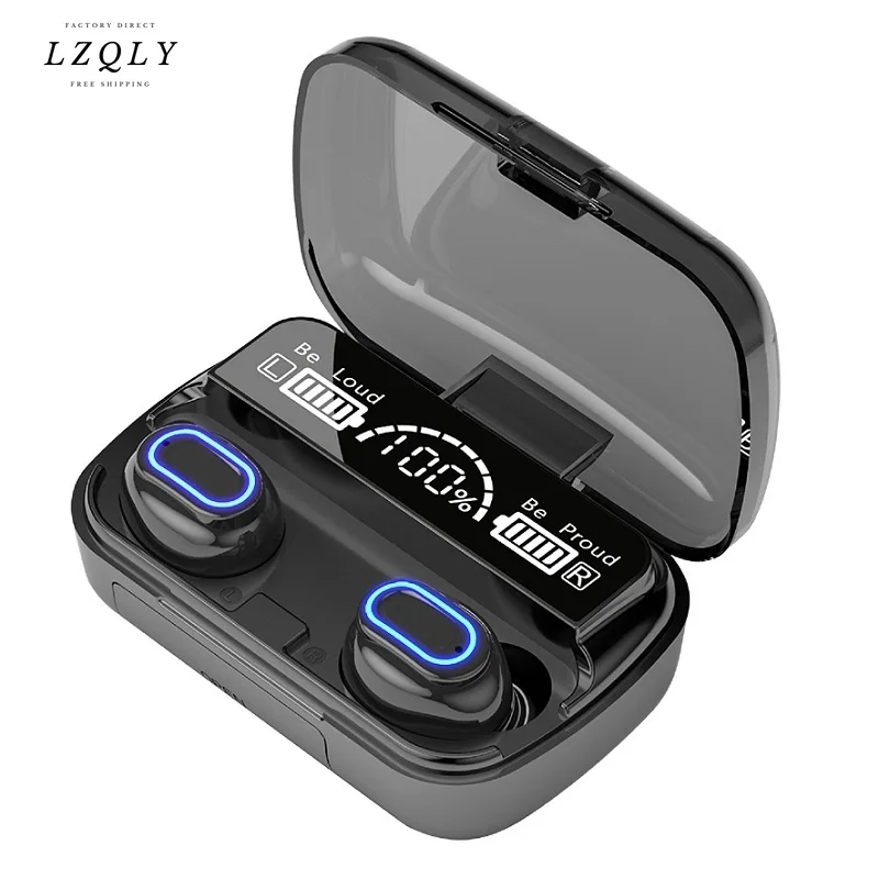 

Tws-стереонаушники с поддержкой Bluetooth 5,1 и зарядным футляром на 2000 мА · ч