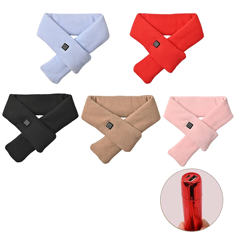 

Cold-proof and warm USB rechargeable heating scarf heating scarf neck and cervical spine hot compress neck sleeve heating scarf