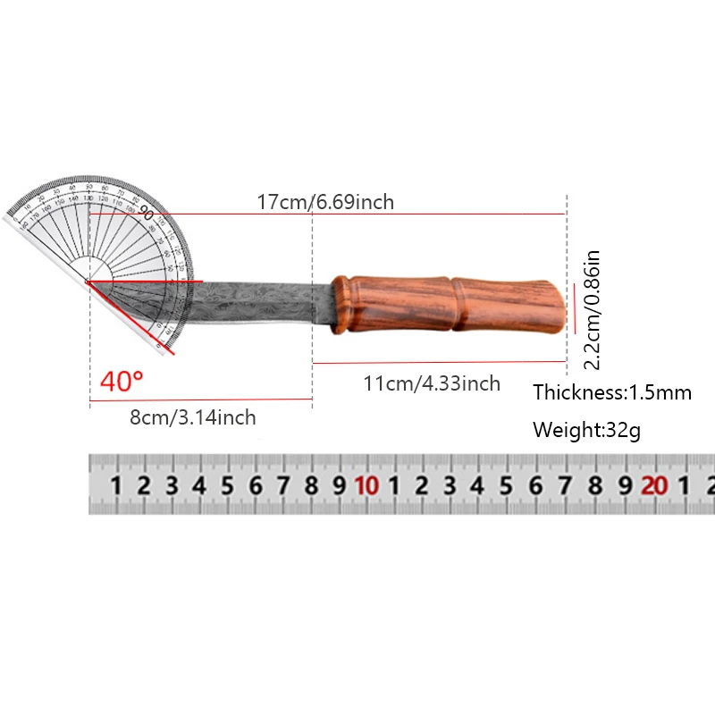 Кухонный нож для чистки овощей