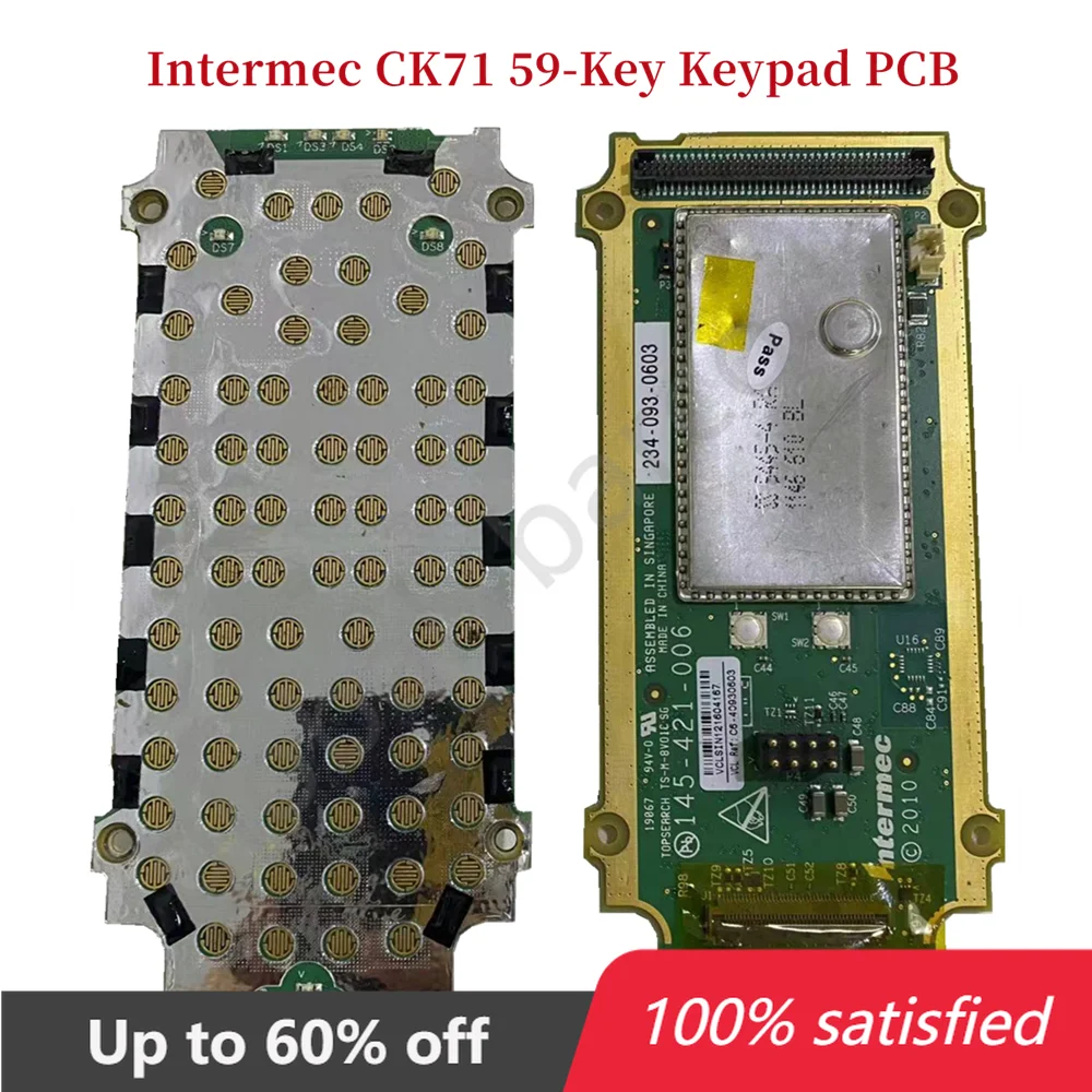 High Quality New 59-Key Keypad PCB Replacement for Intermec CK71 Free Shiping