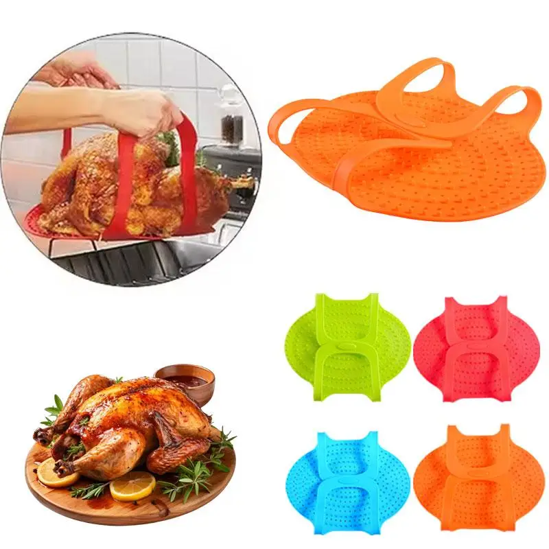 Подъемник для птицы противоожоговая Пищевая силиконовая жаропрочная сковорода