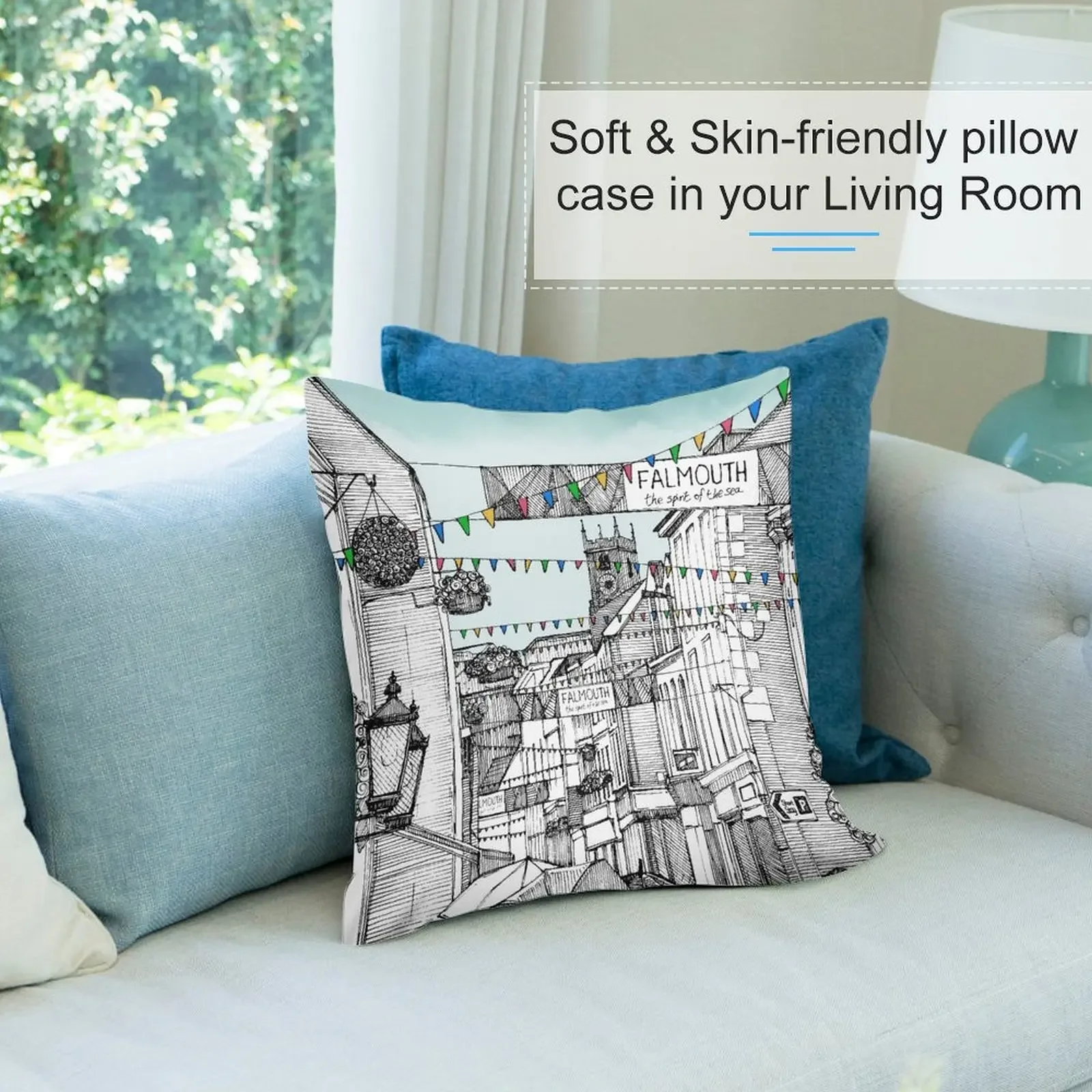 Подушка Falmouth подушка на заказ для украшения комнаты