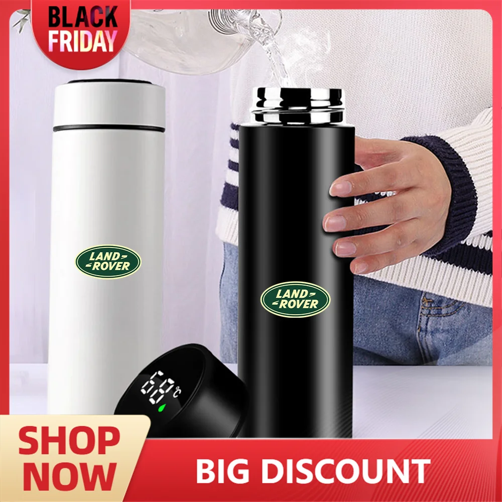 Умная термокружка 500 мл фильтр колба для кофе напитков дисплей температуры