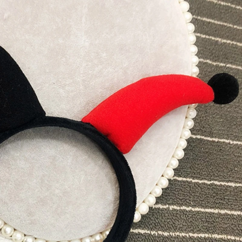 Neuheit Clown Teufel Horn Form Stirnband Circus Haar Hoop Make-Up Cosplay Partei – Detail 3