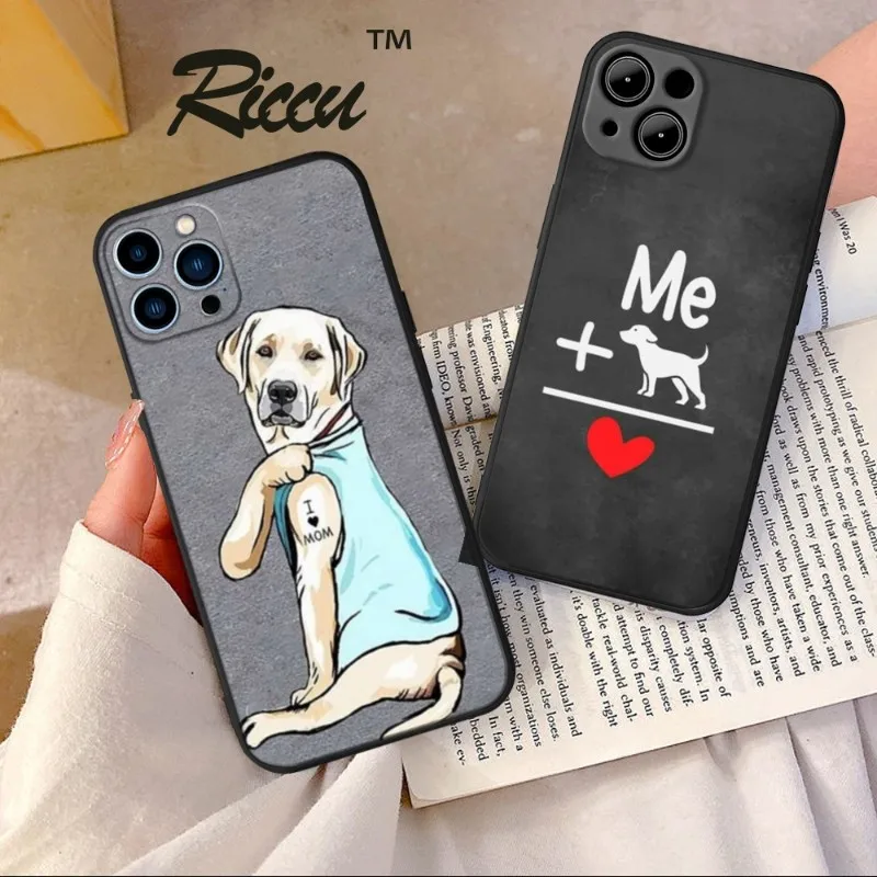 

Dog Fur Baby Phone Case FOR IPhone 14 13 11 12 Pro 8 7 Plus X Pro MAX XR XS MINI Soft Silicone Black Covers