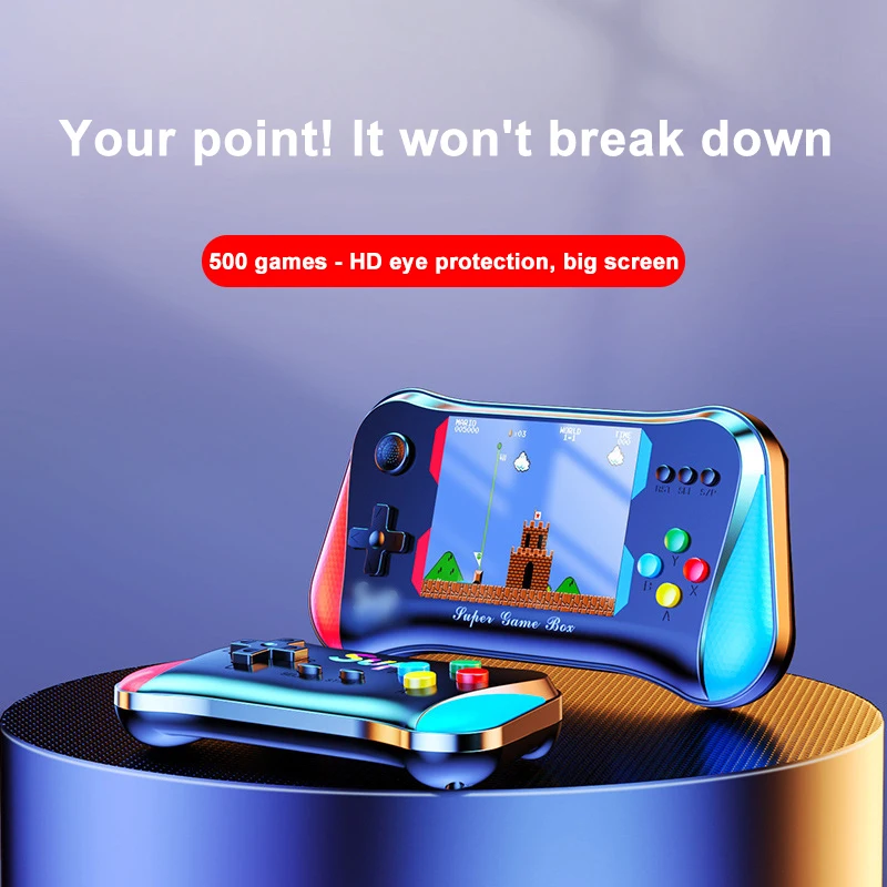 Retro Video Game Console Handheld Gaming Player Portable 3.5 inch Screen Players Electronic Gamepad Built in 500 |