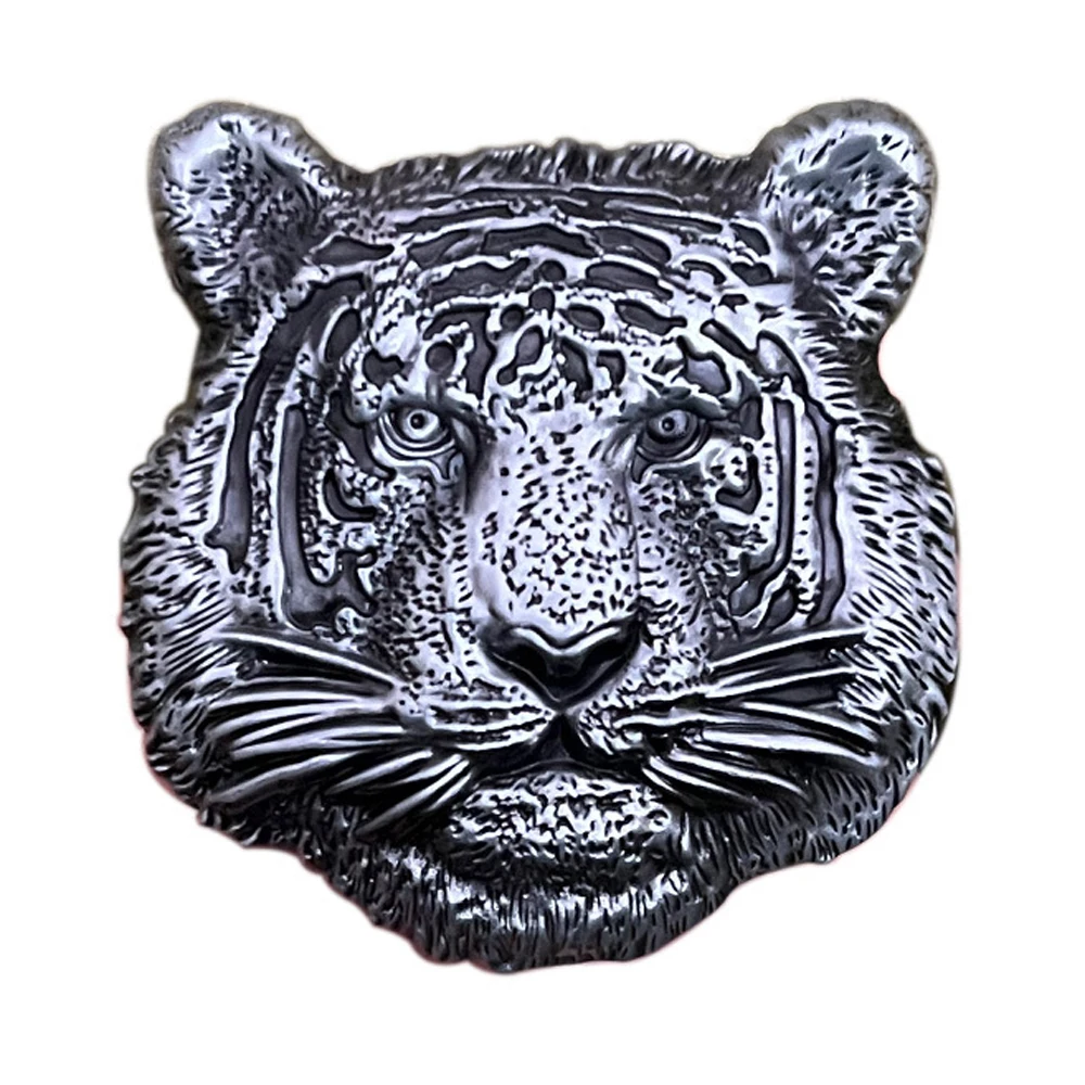 

Пряжка для ремня из цинкового сплава в виде головы тигра, 3,8 см, 22-458, Прямая поставка