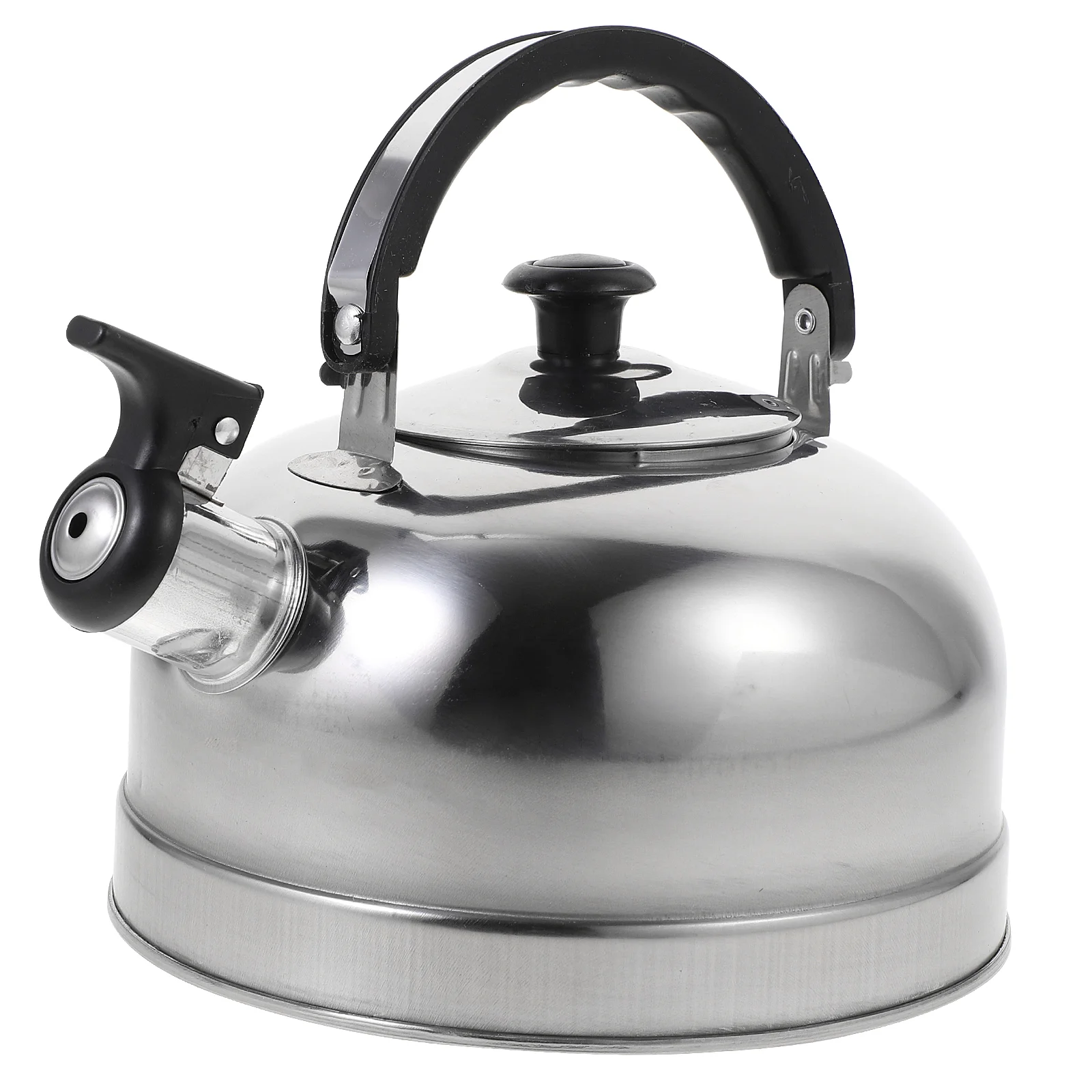 

Stovetop Safe Kettle Whistling Coffee Pot Gas Indoor Heater Water Heating Tea Stainless Steel Boiling Teakettle
