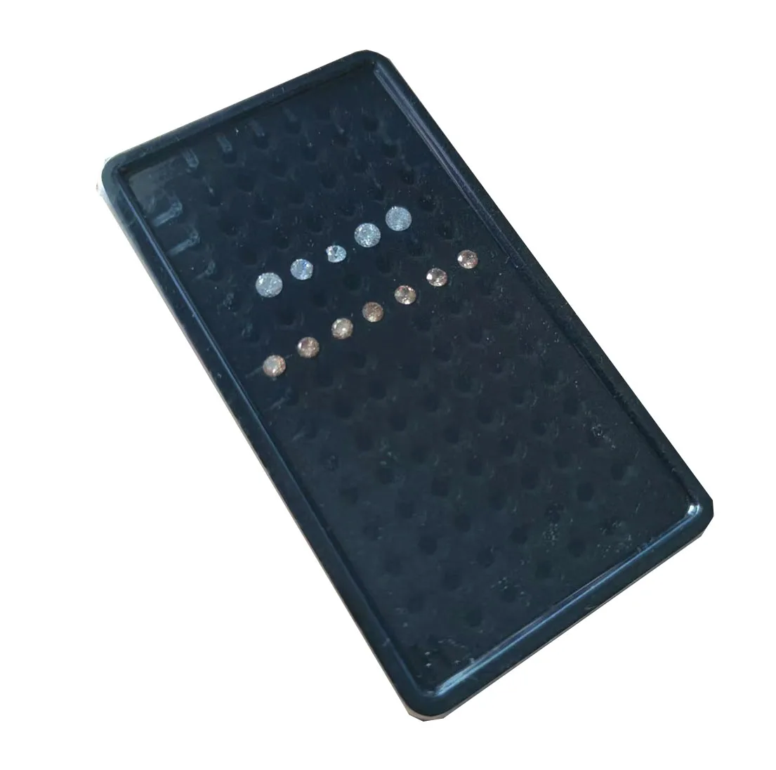 ATFUMEL пластиковая коробка для хранения ювелирных изделий 100 сеток 3-6 мм