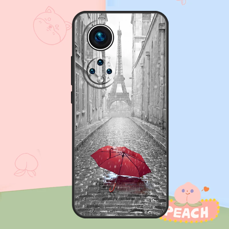 Чехол Париж Эйфелева башня для Honor Magic 7 Pro 5 6 Lite 200 50 70 90 X9b X9a X8a X8 X9 X8b X9c Cover