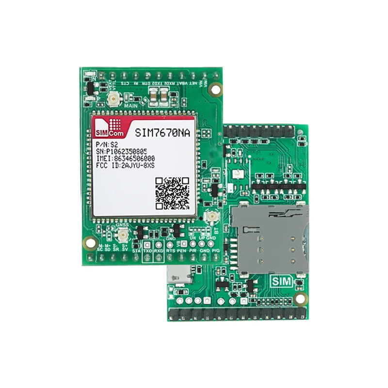 SIM7670NA SIM7670NA-LNGV SIM7670NA-MNGV CoreBoard CAT1 чип Qualcomm поддержка данных + GNSS (опция) без голоса