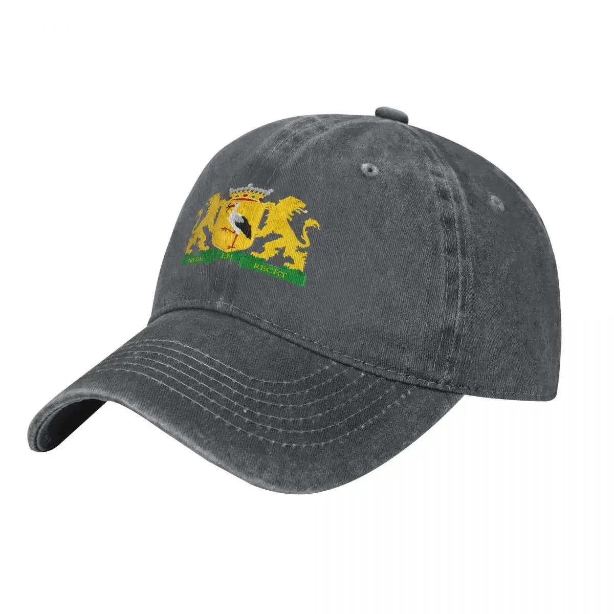 Wapen van Den Haag Nederland Hague Coat of Arms Netherlands Baseball Cap fishing hat Beach Outing Big Size Hat Man Women's