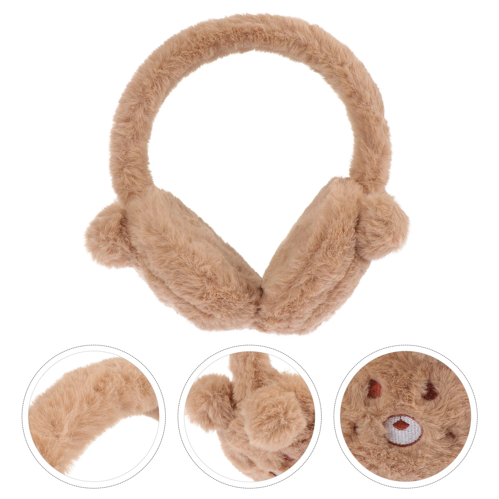 

Plush Earmuffs Animal Headbands Protective Decorative Warmer Lovely Tab Cold-proof Acrylic Cartoon Girl Adorable