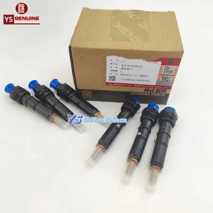 Фото Оригинальная форсунка дизельного двигателя DSGENUINE для экскаватора 6BT 4BT PC200-7, номер 3355015 5342352 №5