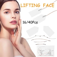 1640 pcs set neck thin face facial line invisible v shape anti wrinkle sticker sagging skin lift up fast chin adhesive tape