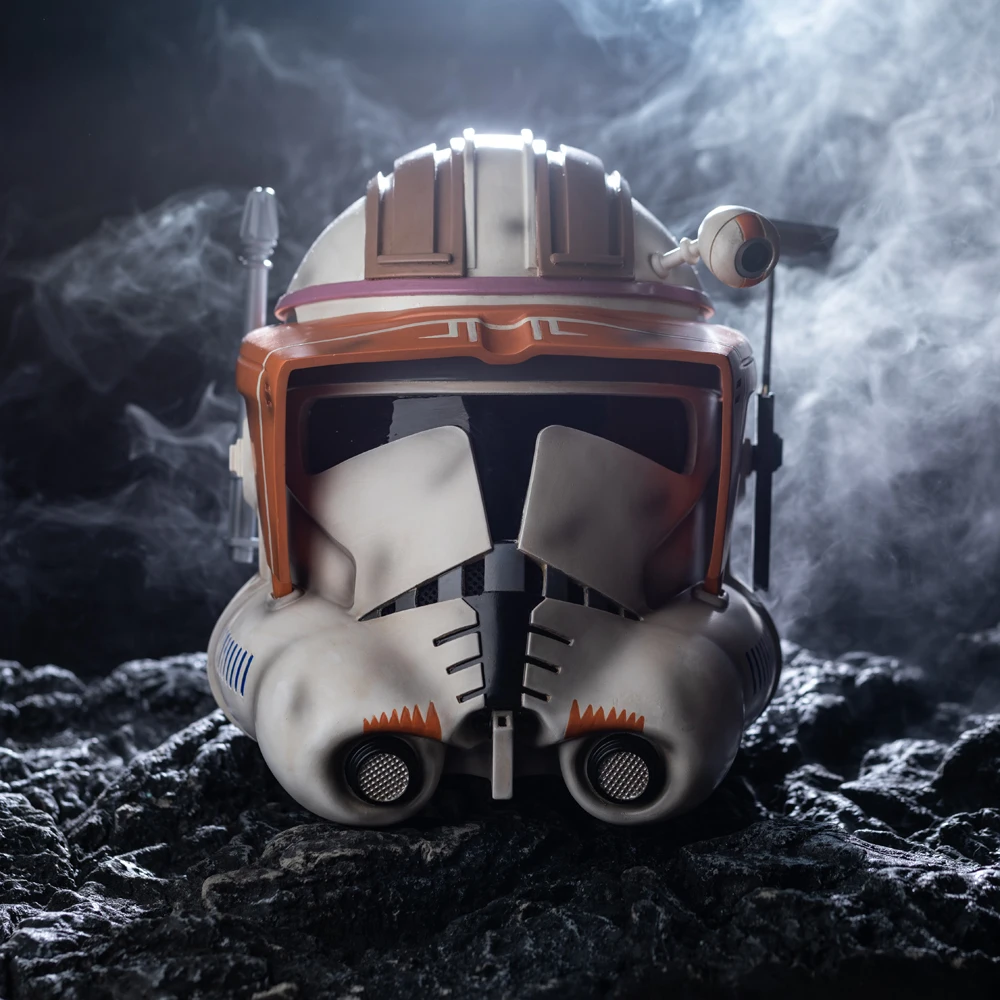 Xcoser Anime SW The Clone Commander Cody Resin Cosplay Helmet 1:1 Scale Costume Prop Movie Replica Halloween Dress Up For Adults