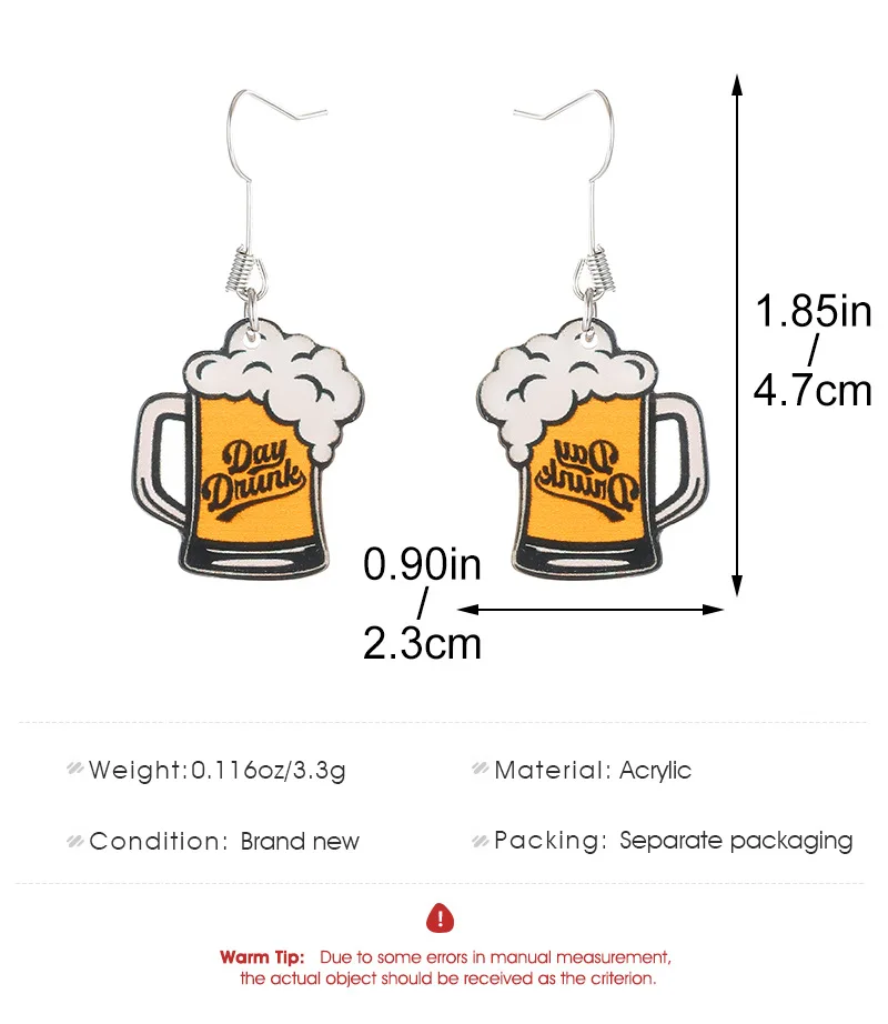 Рисунок 6 - Новые акриловые забавные серьги