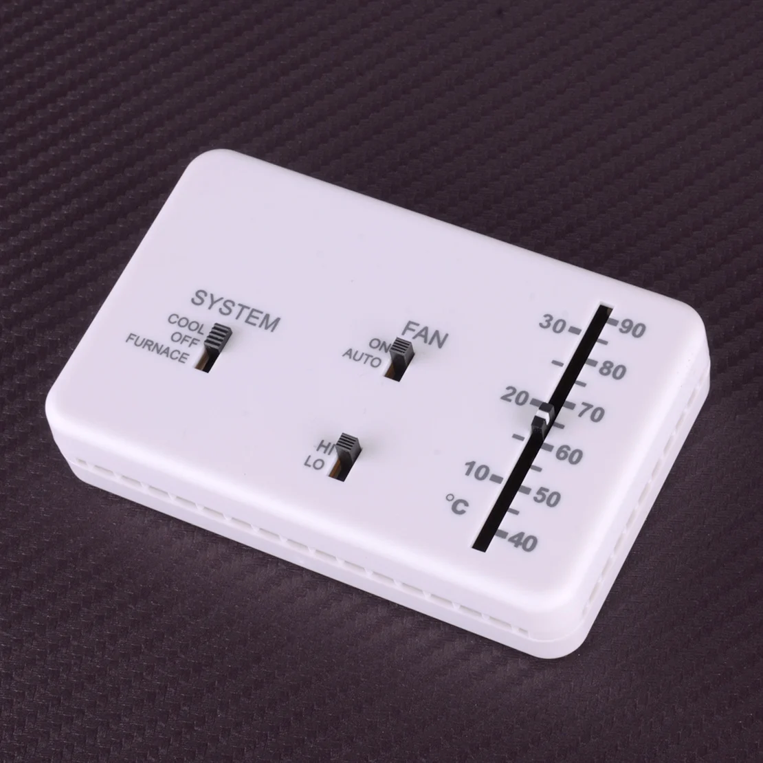 

3106995032 RV Analog Thermostat Heat and Cool White Fit for Duo Therm Dometic