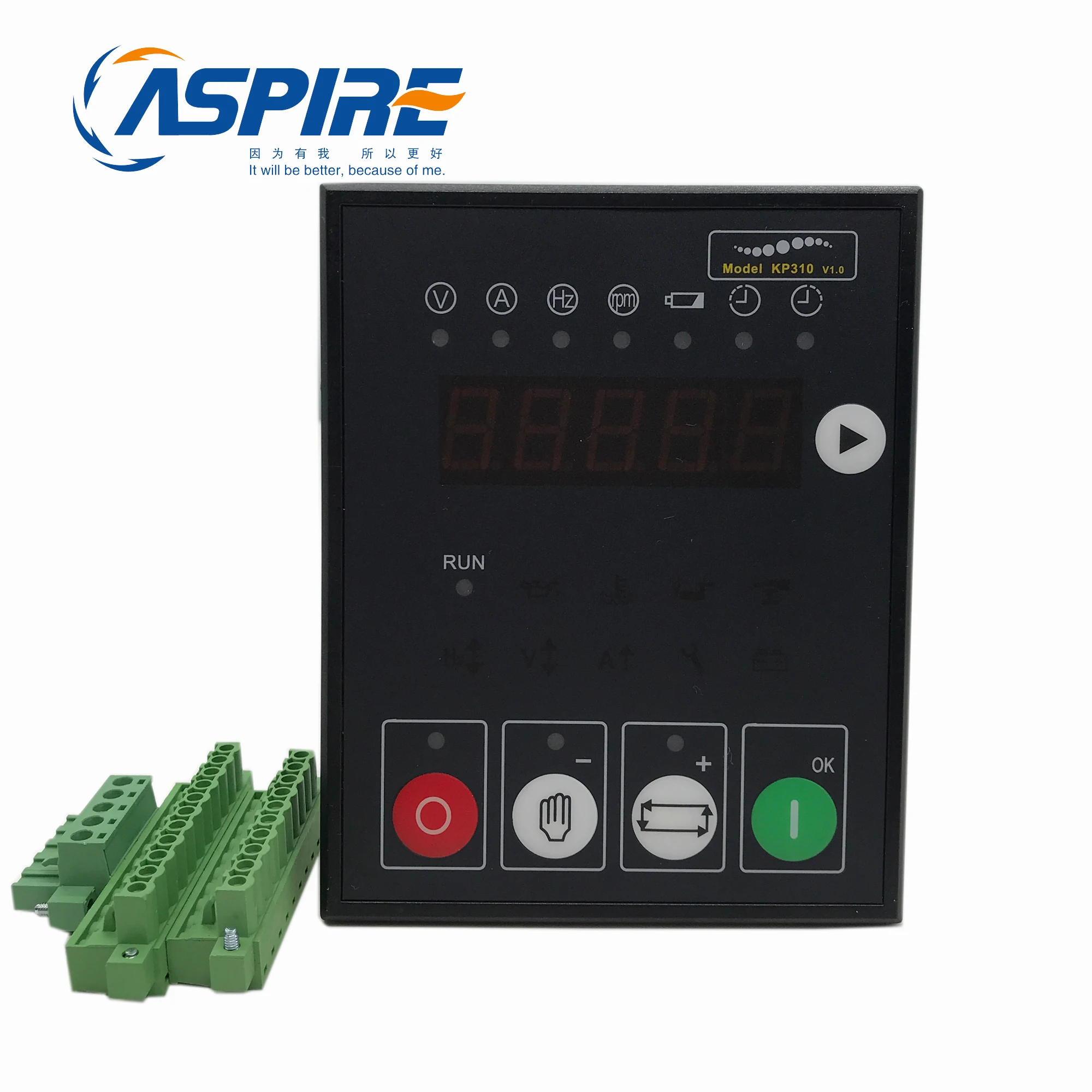 Дешевая электрическая панель управления KP310 V1.0 для дизельного генератора Kama Kipor |