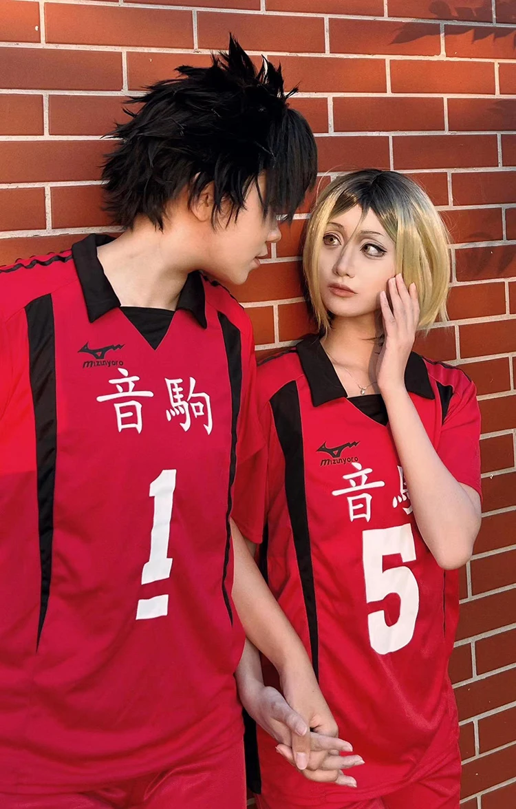 Фото Костюмы для косплея по аниме Haikyuu: спортивная форма волейбольного клуба старшей школы Некома, футболки Кенмы Козуме и Куроо Тэцууро №5