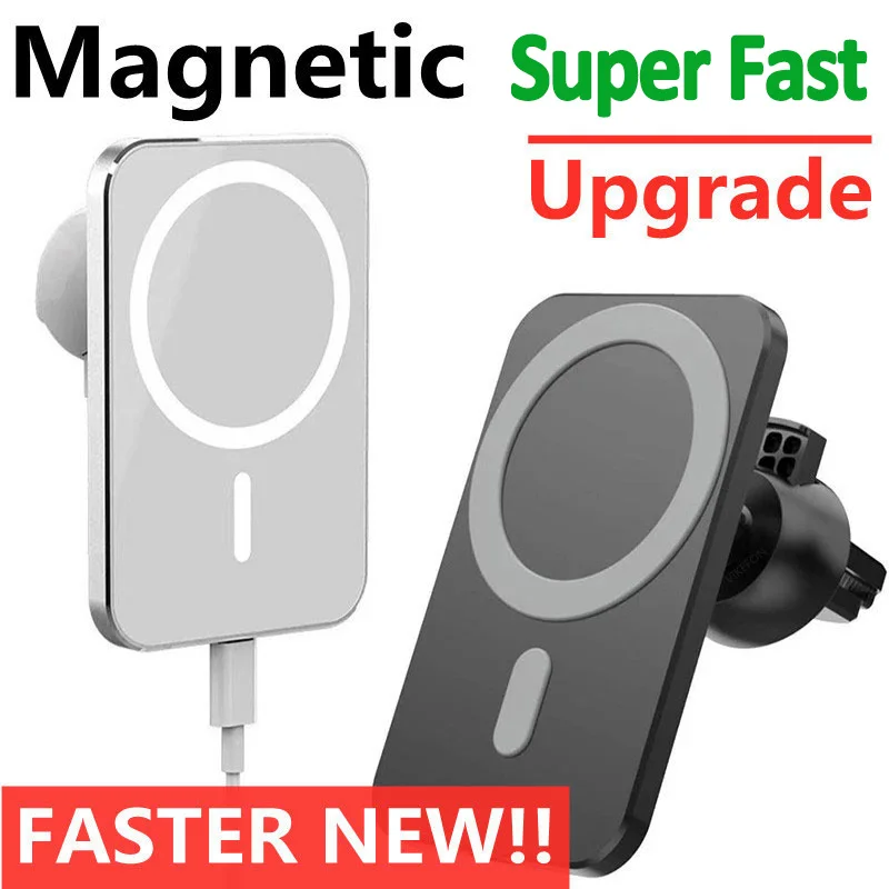 Магнитное автомобильное беспроводное зарядное устройство держатель для