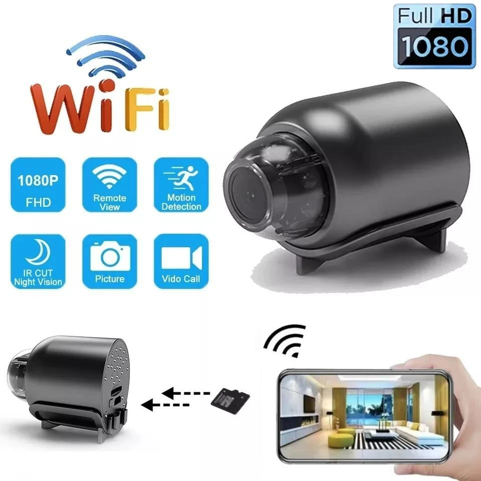 Night Vision Motion Detect Micro Camcorder Baby Monitor Wireless Ip Cam