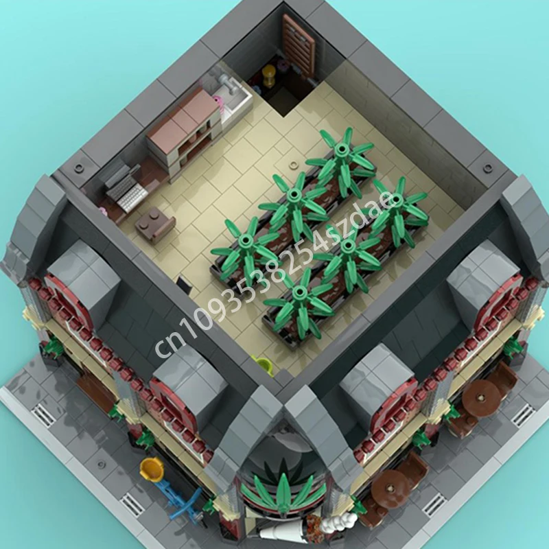 Конструктор Моc Амстердам Кофейня 3113 деталей