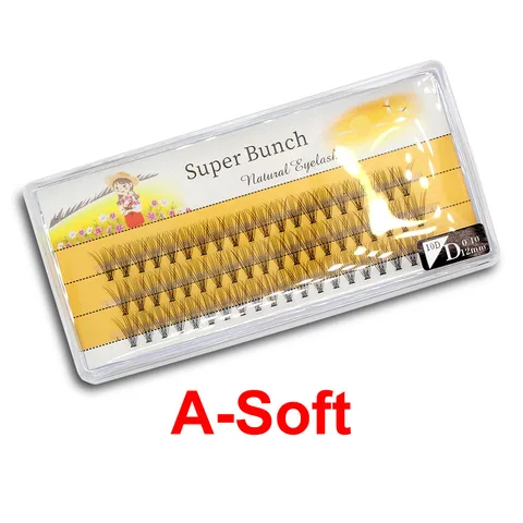 Синтетические накладные ресницы Super Bunch Soft Mink 60 шт