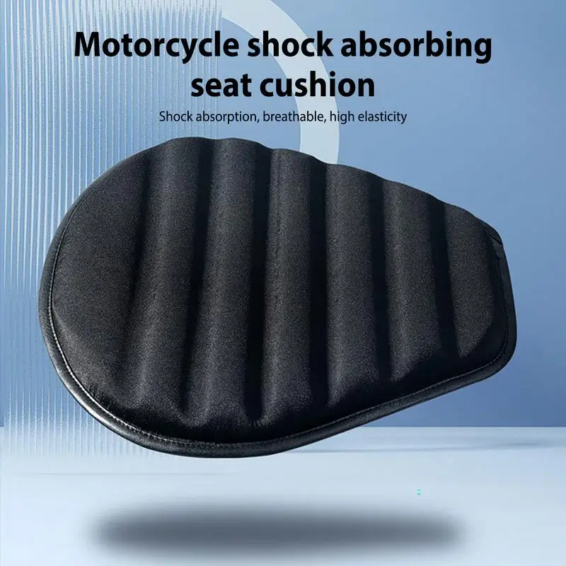 

Motorcycle Cushion Pad With Buckle Anti Slip Shock Absorption Breathable Seat Pad Tailbone Protection seat Pad For Long Rides