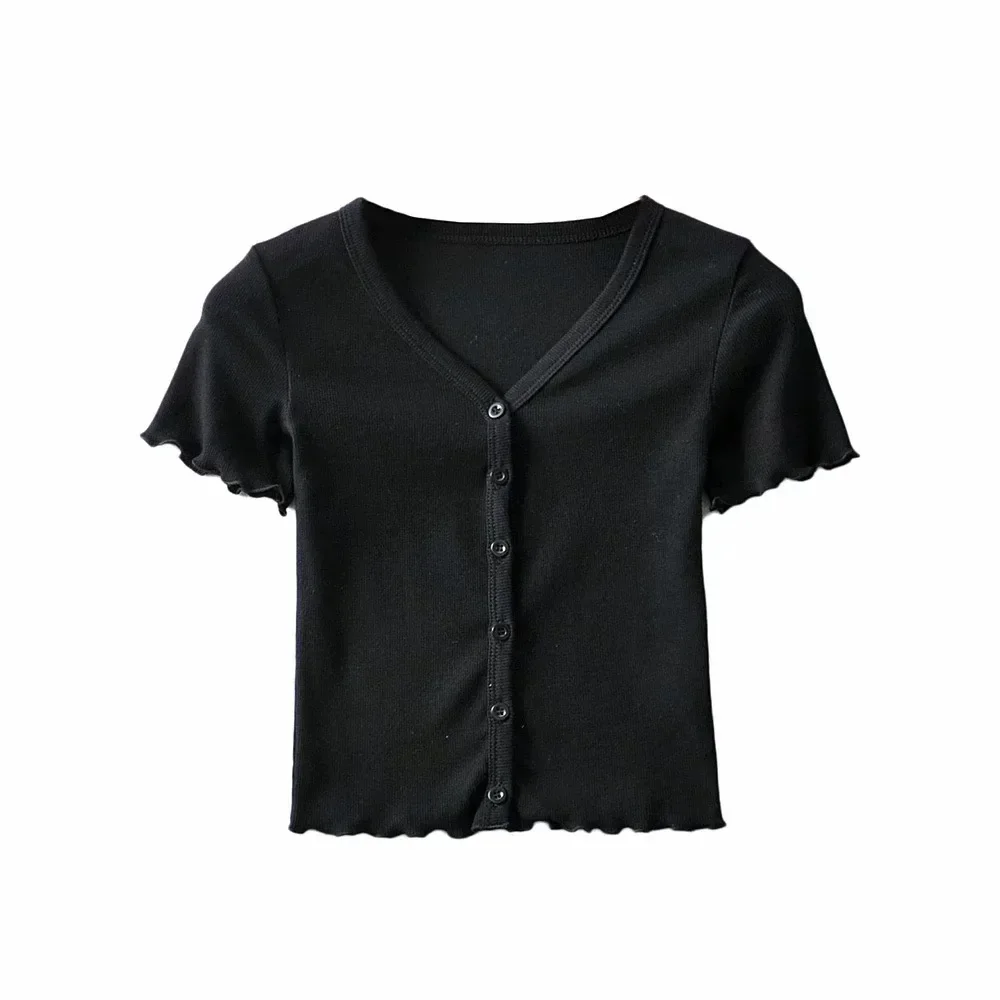 Уличная одежда Pure Desire Эстетическая укороченная футболка с высокой талией