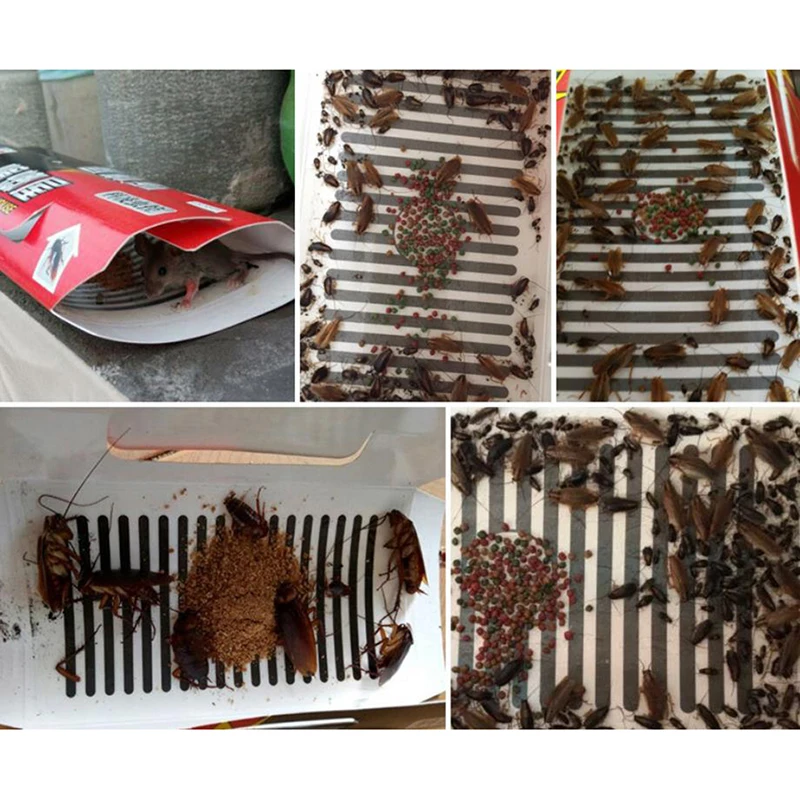 5 шт. наклейки-ловушки для тараканов