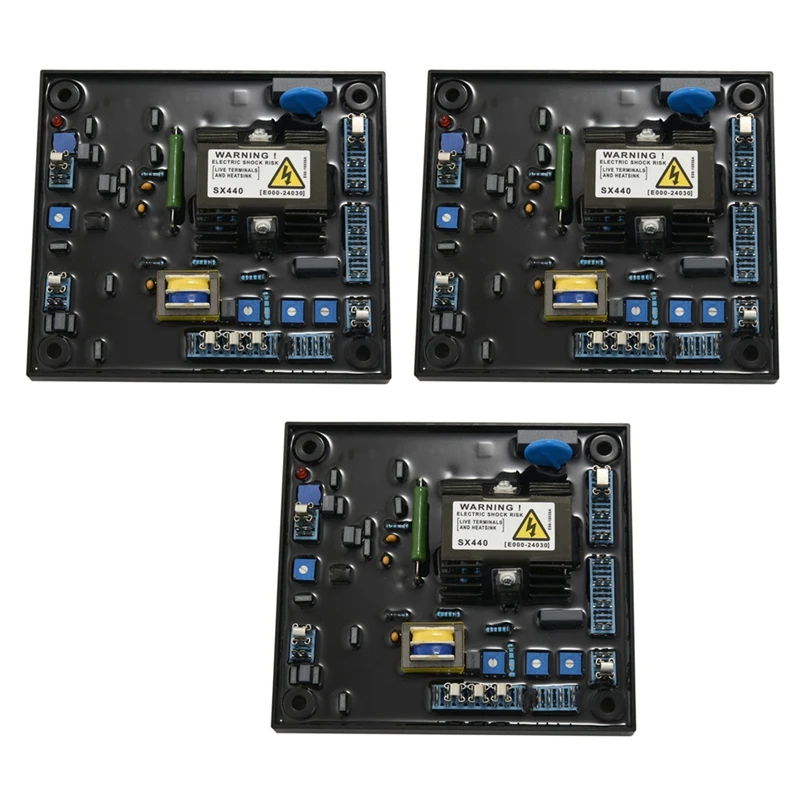 Фото Автоматический регулятор напряжения 3x Avr Sx440 для генератора Newage Stamford Dho №1