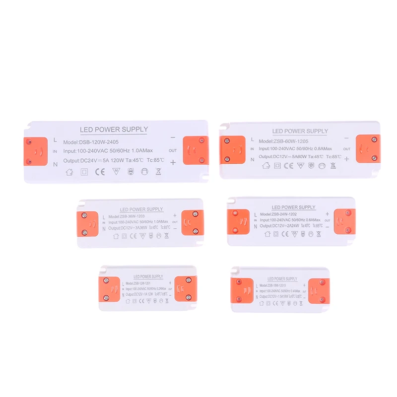 

AC100V-240V To DC12V Constant Volatge 18W 36W Super Slim LED Driver LED Power Supplies 3A Lighting Transformer for LED Lighting
