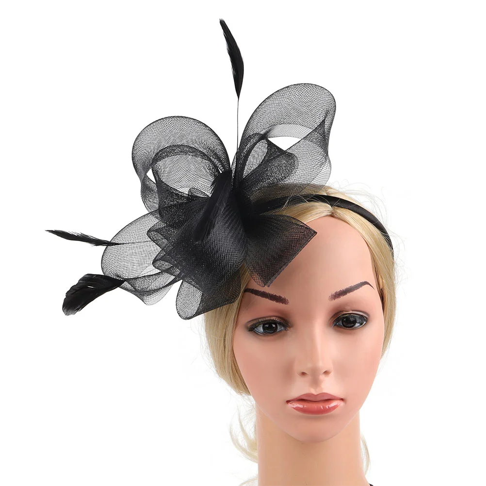 

1 Set Fascinator Hat Headband Hair Clip for Cocktail Tea Party Wedding Banquet