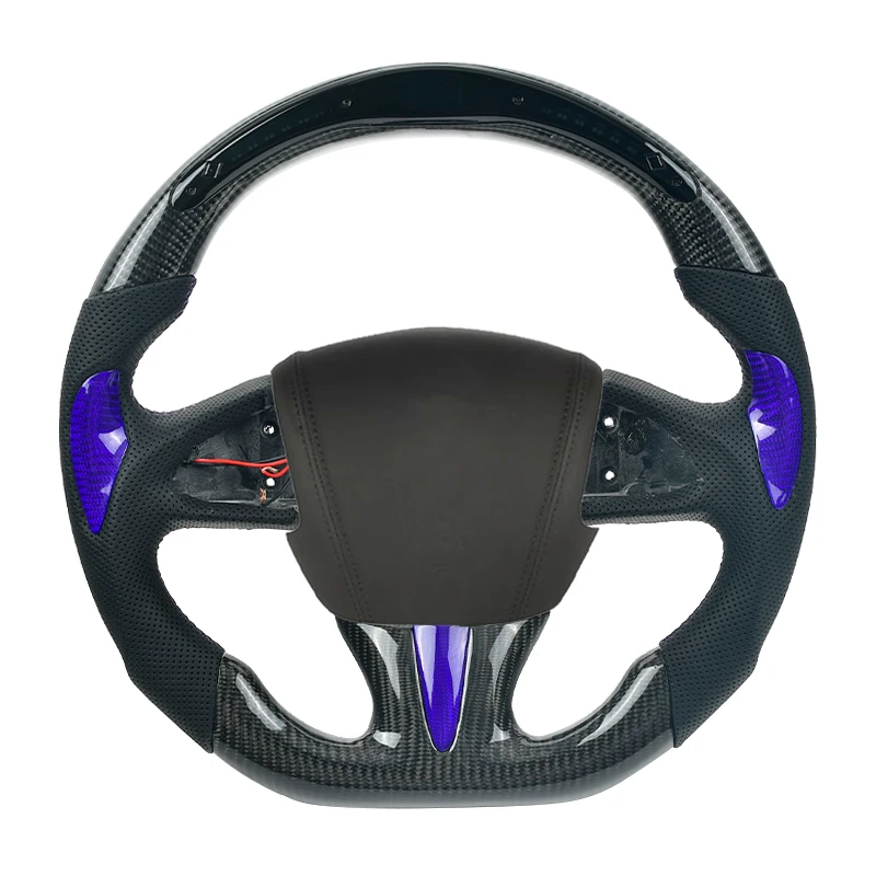 

Руль из углеродного волокна для Infiniti Q50, QX50, 2013, 2014, 2015, 2016, 2017, индивидуальный стиль