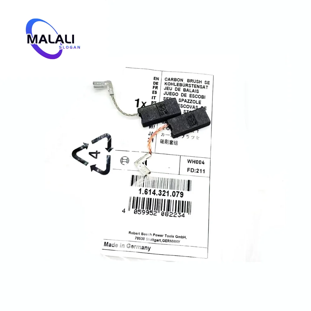 Оригинальные детали для угольной щетки Bosch Φ с четырьмя отверстиями 1614321079