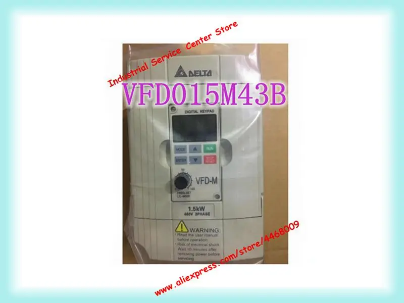 

Инвертор Delta VFD015M43B, новый, 380 В, 460 В, кВт, в коробке