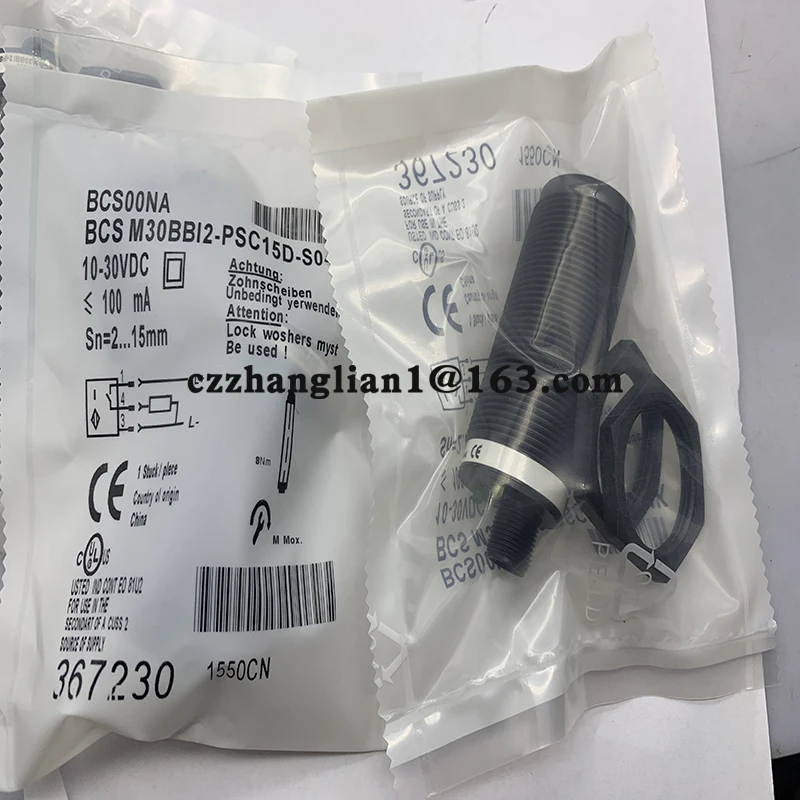 Совершенно новый Бесконтактный переключатель модель BCS M30BBI2-PSC15D-S04K полная