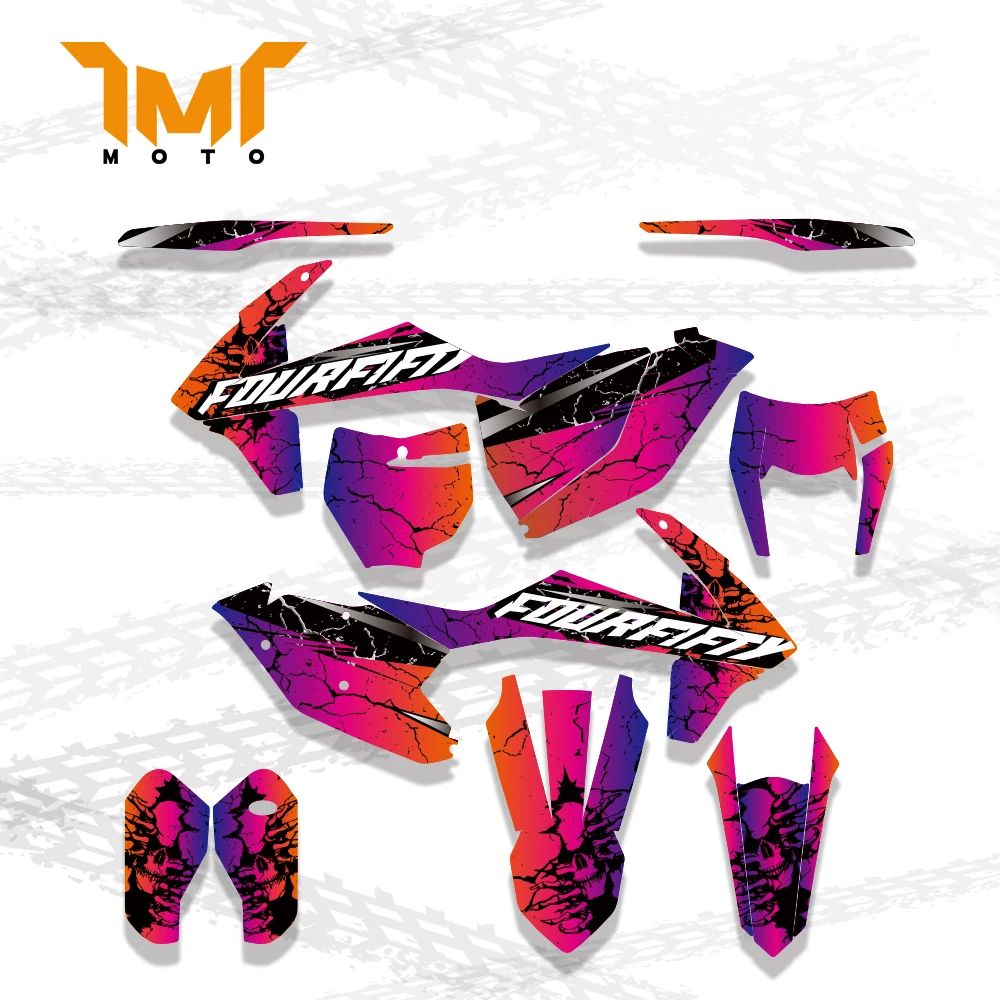 TMT для KTM 125 250 350 450 500 SX SXF XC XCF 2016 2017 2018 EXC EXCF XCW 2019 Графические наклейки Наклейки 4