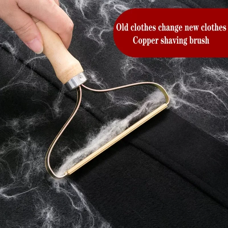 

Портативный ручной эпилятор для одежды, инструмент для бритья, двусторонняя эпиляционная щетка для пальто, триммер