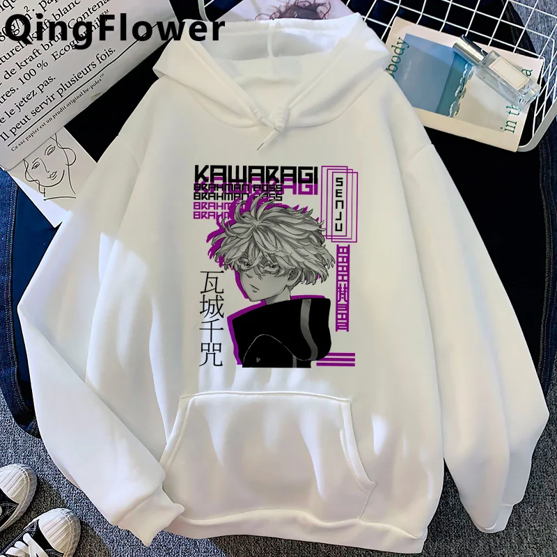 

Anime Tokyo Revengers Sano Manjiro hoodies men Oversized anime male pullover sweatshirts printed Korea