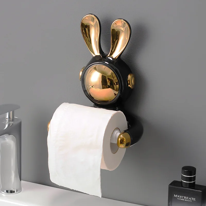 

New Toilet Tissue Box Non Perforated Roll Paper Rack Toilet Paper Storage Toilet Wall Mounted Paper Drawer Storage Rack bathroom