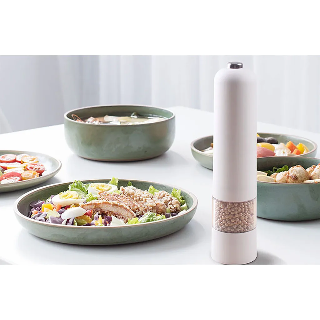 

Prep Meals Containers Black Electric Pepper Grinder Pepper And Pepper Grinder Air Tight Storage Container Foil Sandwich Bags